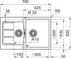Кухонная мойка Franke Sirius 2.0 S2D 651-78 (каменный серый) icon 2