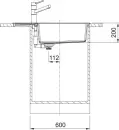 Кухонная мойка Franke Sirius 2.0 Slim S2D 611-78 XL (полярный белый) icon 3
