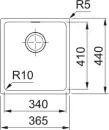 Кухонная мойка Franke Sirius SID 110-34 (оникс) фото 2