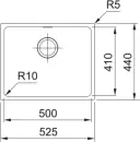 Кухонная мойка Franke Sirius SID 110-50 (оникс) фото 2