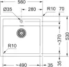 Кухонная мойка Franke Sirius SID 610-49 (белый) фото 3