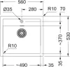 Кухонная мойка Franke Sirius SID 610-49 (каменный серый) icon 3