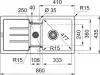 Кухонная мойка Franke Strada SAG 651-86 (оникс) icon 3