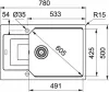 Кухонная мойка Franke Urban UBG 611-78L (бежевый) icon 2