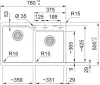 Кухонная мойка Franke Urban UBG 620-36-33 (бежевый) icon 2
