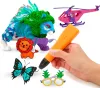 3D ручка Funtasy Piccolo + ABS-пластик 12 цветов + книжка с трафаретами Orange SET31-FY-PIOR фото 3
