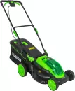 Газонокосилка аккумуляторная FUSION Electronics FBLM-404-38-BL (с 2-мя АКБ) фото 4