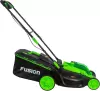 Газонокосилка аккумуляторная FUSION Electronics FBLM-404-38-BL (с 2-мя АКБ) фото 5