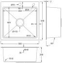 Кухонная мойка Futur FK 5050 ECO (PVD) icon 4