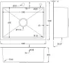 Кухонная мойка Futur FK 5050 ECO (PVD) Embossing icon 9