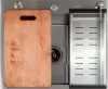 Кухонная мойка Futur FK 5050 Eco Embossing Pop-up Board plus (Satin) icon