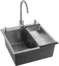 Кухонная мойка Futur FK 5050 Eco Embossing Pop-up Mixer plus (Satin) icon 6