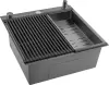 Кухонная мойка Futur FK 5050 Eco Embossing Pop-up Roll plus (Black Nano) icon 2