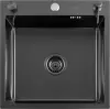 Кухонная мойка Futur FK 5050 Eco Embossing Pop-up Roll plus (Black Nano) icon 5