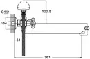 Смеситель G.Lauf QMT7-B722 icon 3