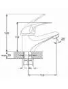 Смеситель для умывальника G.Lauf KLO1-A048 icon 2