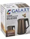 Электрочайник Galaxy GL0320 бронзовый фото 5