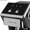 Рожковая кофеварка Galaxy GL0756 (черный) фото 6