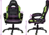 Кресло GameMax GCR07 (черный/зеленый) фото 5