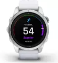 Умные часы Garmin Epix Pro Gen 2 Standard 42 мм (серебро/белый камень) фото 2