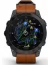 Умные часы Garmin Epix Sapphire Gen 2 (черный титан/каштановый кожа) фото 10