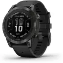 Умные часы Garmin Fenix 7 Pro Sapphire Solar (карбоново-серый титан/черный) icon