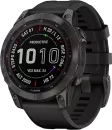 Умные часы Garmin Fenix 7 Sapphire Solar 47 мм (серый карбон/черный) icon