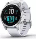 Умные часы Garmin Fenix 7S 42 мм (серебристый/белый)  icon