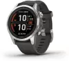 Умные часы Garmin Fenix 7S Pro Solar (серебро/графит) icon