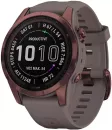 Умные часы Garmin Fenix 7S Sapphire Solar 42 мм (темно-бронзовый титан/сланцевый) icon