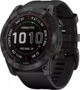 Умные часы Garmin Fenix 7X Sapphire Solar 51 мм (черный титан/черный) icon