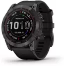 Умные часы Garmin Fenix 7X Sapphire Solar 51 мм (серый карбон/черный) icon