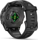 Умные часы Garmin Fenix 8 Sapphire 43мм (титановый угольно-черный DLC, пепельно-серый ремешок) icon 4