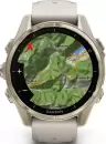 Умные часы Garmin Fenix 8 Sapphire 43мм (золотистый, дымчато-серый ремешок) icon 4