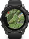 Умные часы Garmin Fenix 8 Sapphire 51мм (угольно-серый DLC, пепельно-черный силиконовый ремешок) icon 5