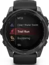 Умные часы Garmin Fenix 8 Sapphire 51мм (угольно-серый DLC, пепельно-черный силиконовый ремешок) icon 6