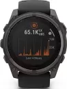 Умные часы Garmin Fenix 8 Solar, Sapphire 51мм (титановый угольно-серый с DLC-покрытием и черным ремешком) icon 3