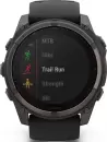 Умные часы Garmin Fenix 8 Solar, Sapphire 51мм (титановый угольно-серый с DLC-покрытием и черным ремешком) icon 6