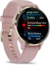 Умные часы Garmin Venu 3S (розовый, с силиконовым ремешком) фото 3