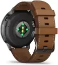 Умные часы Garmin Venu 4 45 мм (черный/коричневый кожаный) фото 4