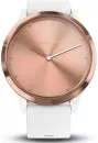Гибридные умные часы Garmin Vivomove HR Sport S/M (розовое золото/белый) фото 2