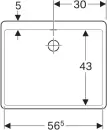 Умывальник Geberit Publica 50 361360000 icon 2