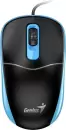 Мышь Genius DX-111 USB-A (черный/синий) icon