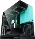 Корпус Geometric Future Model 5 5FAN (черный/бирюзовый) icon 5