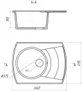 Кухонная мойка Gerhans A01-18 icon 3