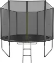 Батут GetActive Jump 8ft - 252 см с лестницей, внешней сеткой (черный) icon