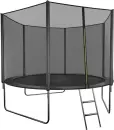 Батут GetActive Jump 8ft - 252 см с лестницей, внешней сеткой (черный) icon 4