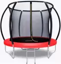 Батут GetActive Jump PRO 8FT с лестницей и внутренней сеткой (красный) icon