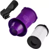 Пылесос Ginzzu VS115 Черный/фиолетовый фото 7