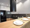 Кухонная вытяжка Globalo Cylindro Isola 39.4 (черный) фото 8